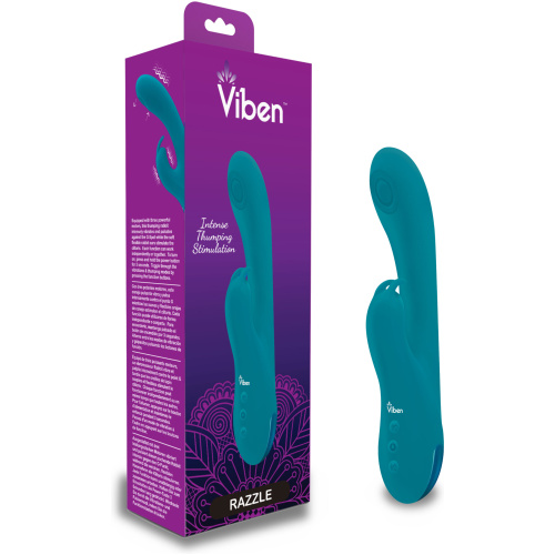 Razzle - Ocean - Rechargeable Thumping G-Spot Rabbit