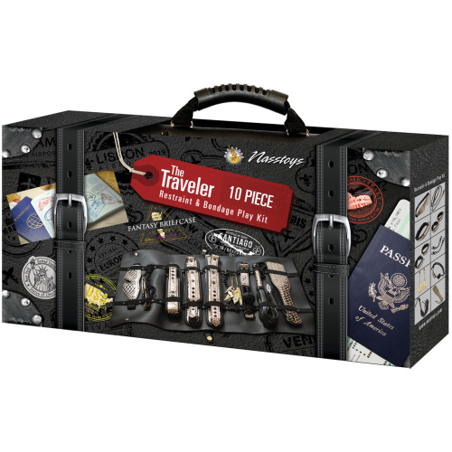 The Traveler 10 Piece Restraint and Bondage Play Kit