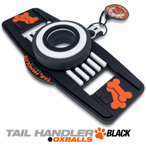 Tail Handler - Belt Strap Show Tail - Black