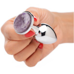 Amethyst Anal Plug - Small