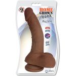 9 Inch Home Grown Cock - Chocolate