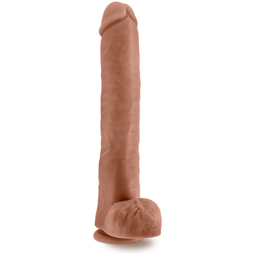 Au Naturel - Daddy - 14 Inch Dildo - Mocha