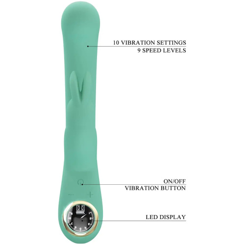 Lamar - Led Digital Display Rabbit - Turquoise