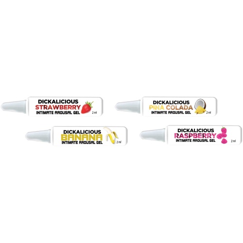 Dickalicious - 2ml Tubes Wall Mount - 144 Pc  Display
