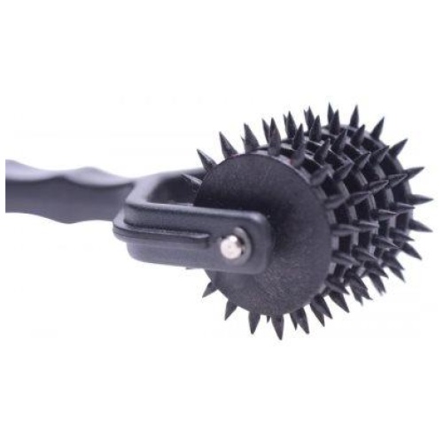 Master Series Spiked 5 Row Pinwheel - Black