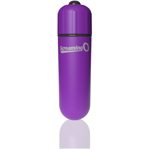 Screaming O 4t - Bullet - Super Powered One Touch Vibrating Bullet - Grape