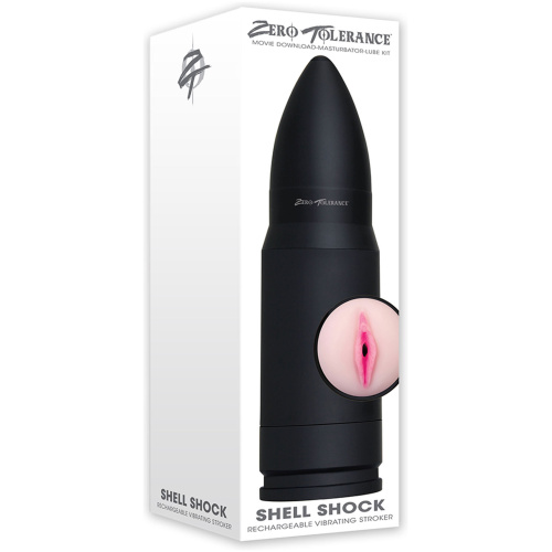 Shell Shock Rechargeable Vibrating Stroker