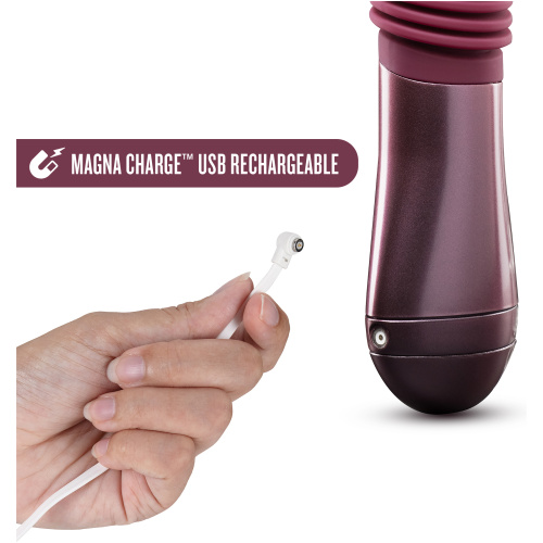 Temptasia - Trixie - Thrusting Dildo - Wine