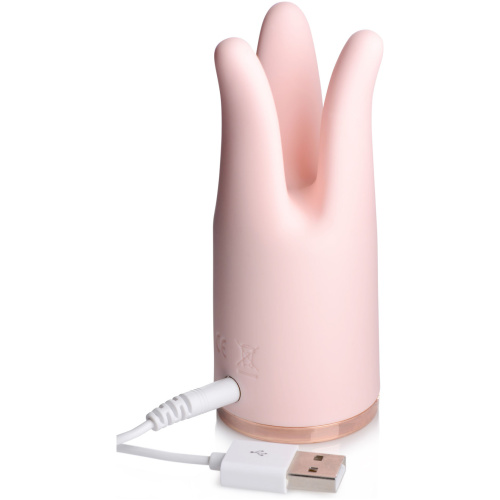 Vibrassage Twirl 10x Vibrating Clit Teaser - Pink