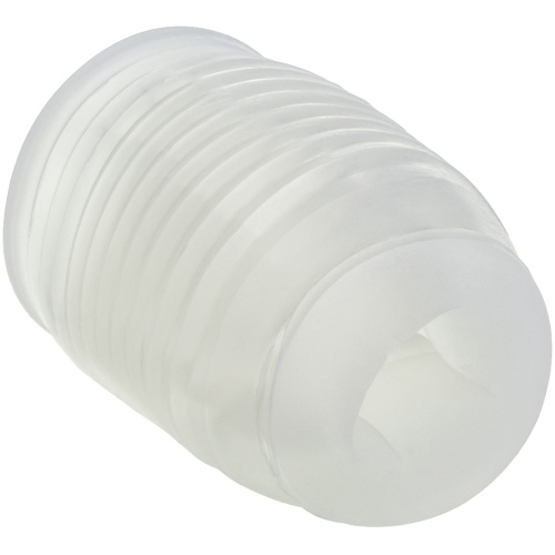 Pop Sock Ribbed - Clear