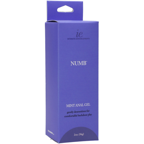 Intimate Enhancements Numb - Mint Anal Gel - 2 Oz. - Boxed