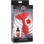 Booty Bloom Silicone Rose Anal Plug - Medium