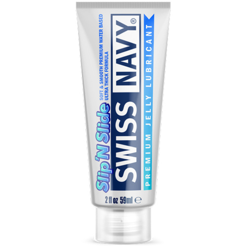 Swiss Navy Slip N Slide - Premium Jelly Lubricant  - 2 Fl. Oz.