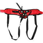 Sunset Lace Corsette Strap On