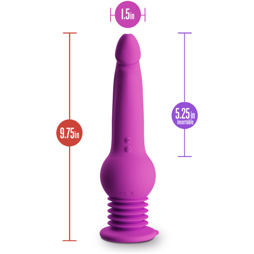 Impressions - New York - Gyro-Quake Dildo - Purple