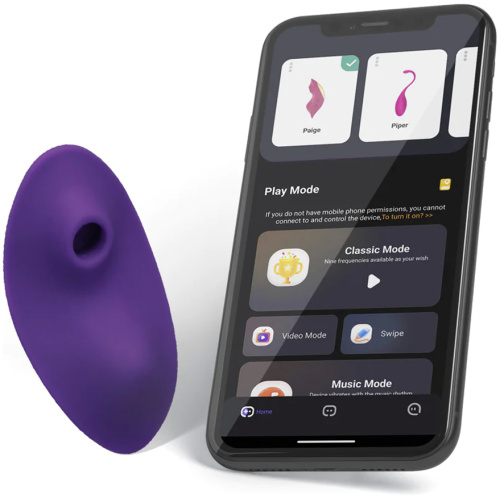 Link Paige - App Connected Dual Function Panty Vibe - Purple