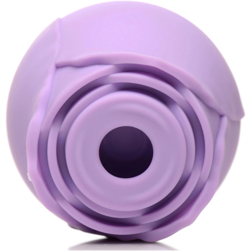 Bloomgasm Wild Rose 10x Suction Clit Stimulator - Purple