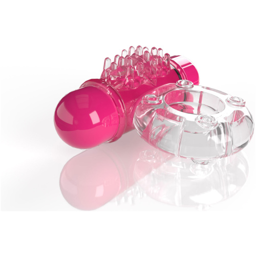 Screaming O 4t - Owow Super Powered Vibrating Ring - Strawberry