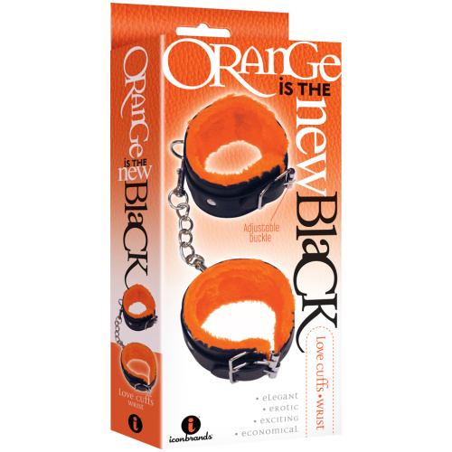 The 9's Orange Is the New Black Love Cuffs Wrist - Black