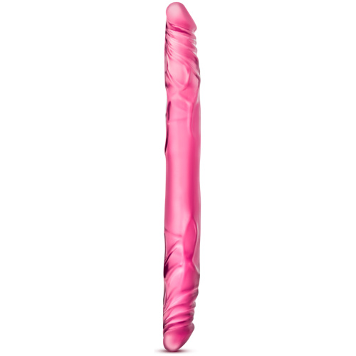 B Yours 14 Inch Double Dildo - Pink