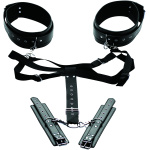 Acquire Easy Access Thigh Harness With Wrist Cuffs