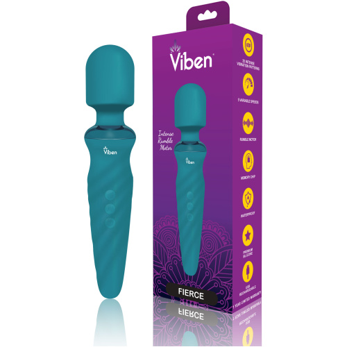 Fierce - Ocean - Intense Wand Massager