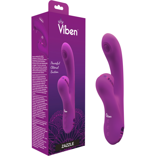 Zazzle - Berry - Rechargeable Thumping and  Suction Rabbit