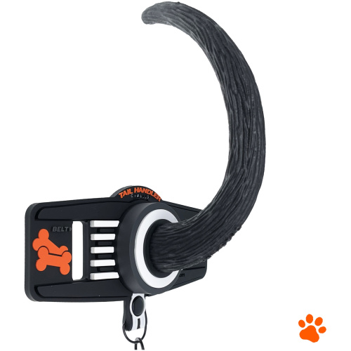 Tail Handler - Belt Strap Show Tail - Black