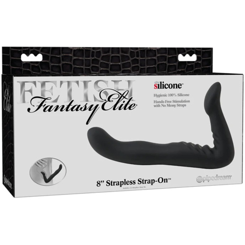 Fetish Fantasy Elite 8-Inch Strapless Strap-on - Black