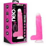 Neo Elite - Roxy - 8 Inch Gyrating Dildo - Pink