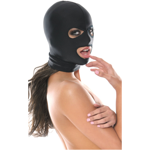 Fetish Fantasy Series Spandex 3-Hole Hood