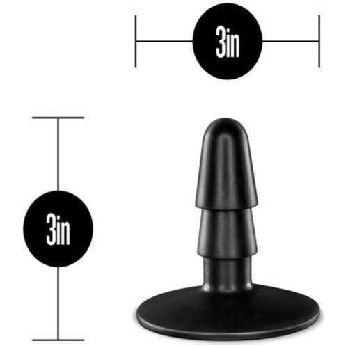 Lock on - Adapter With Suction Cup - Black