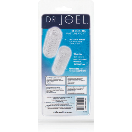 Dr. Joel Kaplan - Reversible Masturbator - Clear