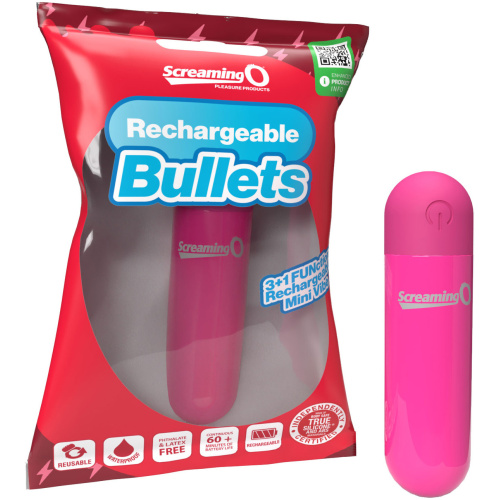 Screaming O Rechargeable Bullet - Pink