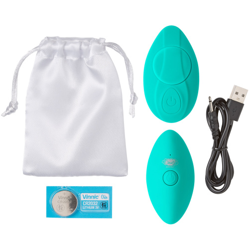 Cloud 9 Panty Pleasures Magnetic Panty Vibe - Teal