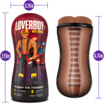 Loverboy - Manny the Fireman - Self Lubricating  Stroker - Tan