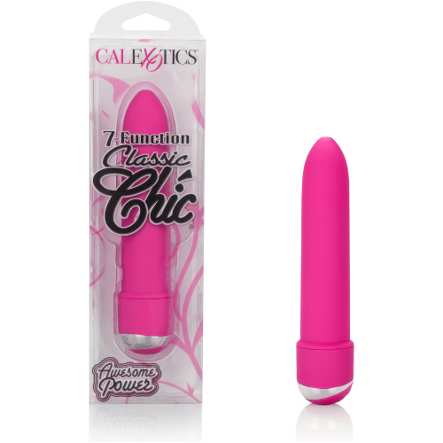 7 Function Classic Chic 4 Inches Vibe - Pink