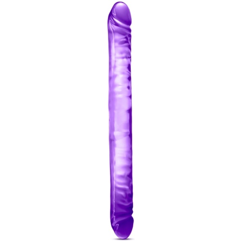 B Yours 18 Inch Double Dildo - Purple