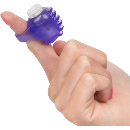 Foil Pack Vibrating Finger Teaser - Purple
