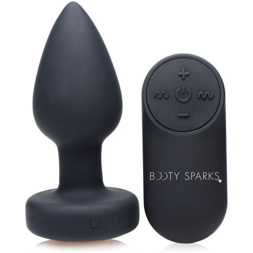 7x Light Up Rechargeable Anal Plug - Small