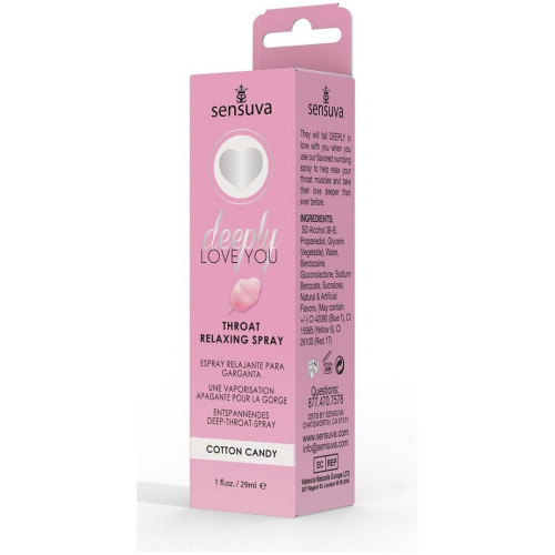 Deeply Love You Throat Relaxing Spray - 1 Fl. Oz.  - Cotton Candy