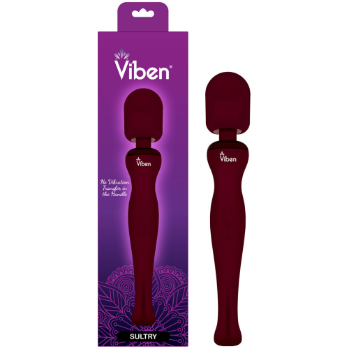 Sultry - Ruby - Intense Handheld Wand Massager
