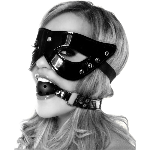 Fetish Fantasy Limited Edition Masquerade Mask and Ball Gag