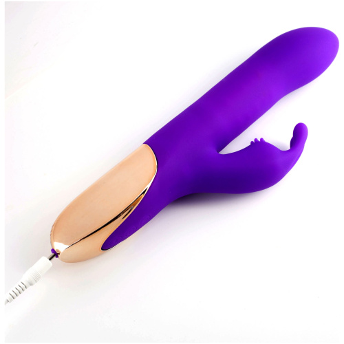 Karlin USB Rechargeable 10-Function Rabbit Vibrator - Purple