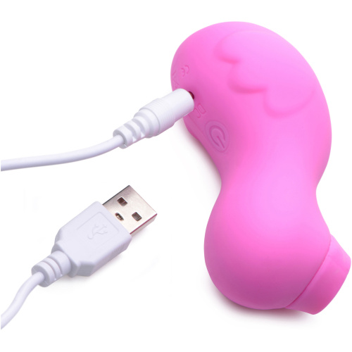 Sucky Ducky Silicone Clitoral Stimulator - Pink