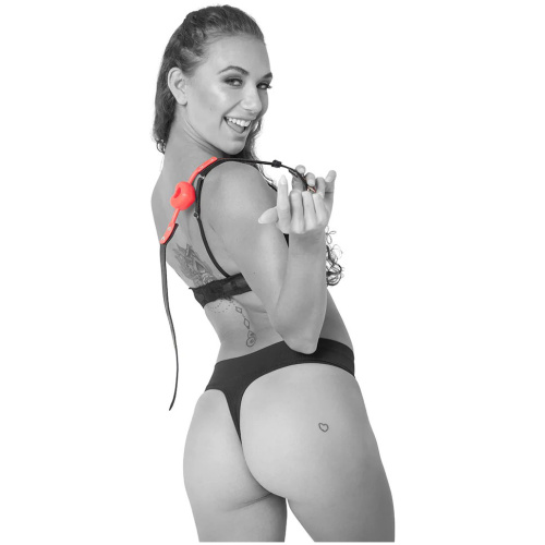 Amor Ball Gag - Red