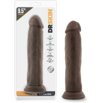 Dr. Skin - 9.5 Inch Cock - Chocolate