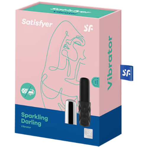 Satisfyer Mini Sparkling Darling - Chrome