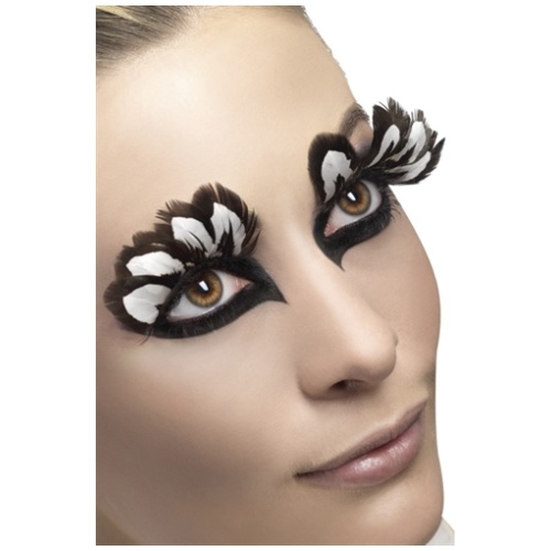 Feather Eyelashes - Brown