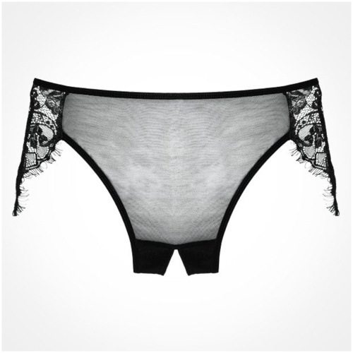 Adore Lavish & Lace Panty - One Size - Black